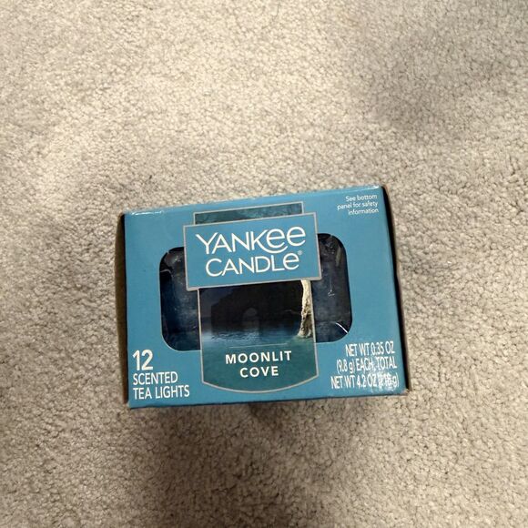 Yankee Candle Other - Yankee Candle Moonlit Cove 12 Scented Tea Lights